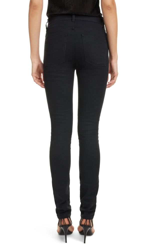 AG Jeans Legging 202 slim fit black denim jeans with stretch cotton material