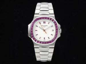 Patek Philippe Nautilus 5711 Diamond Set 40mm Steel Bracelet Exclusive Edition