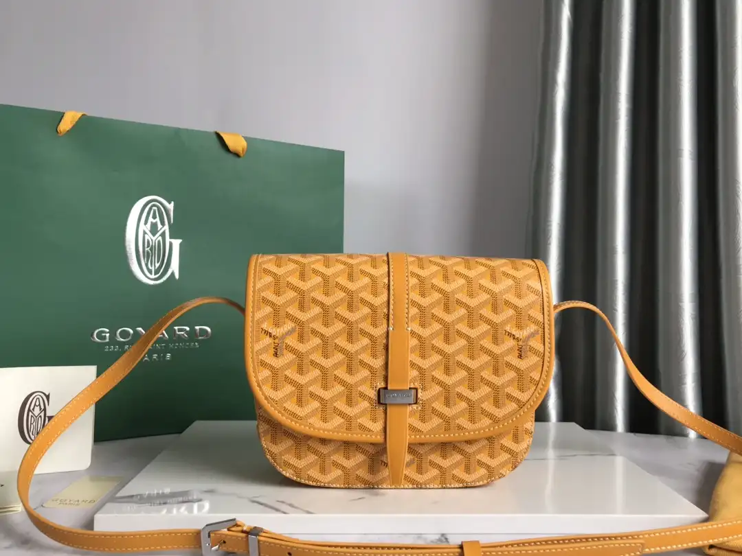 Goyard Belv é d è re Single Mailman Bag