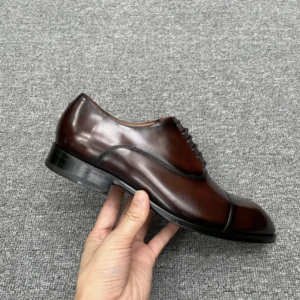 Church's Oxford Brown leather dress shoe smooth leather upper