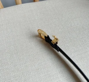 Prada belt black leather gold-tone buckle accessory