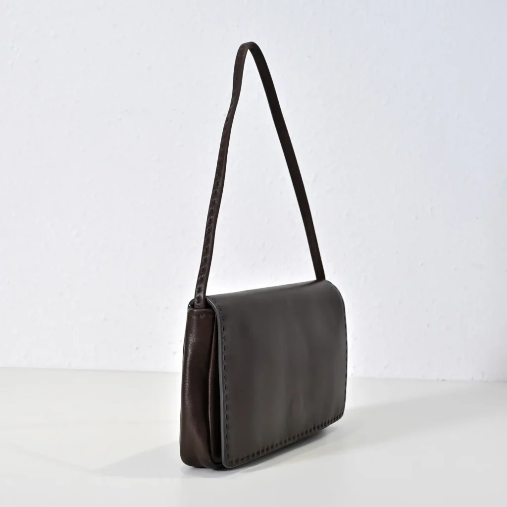 Hermes Aline bag small brown smooth leather shoulder handbag