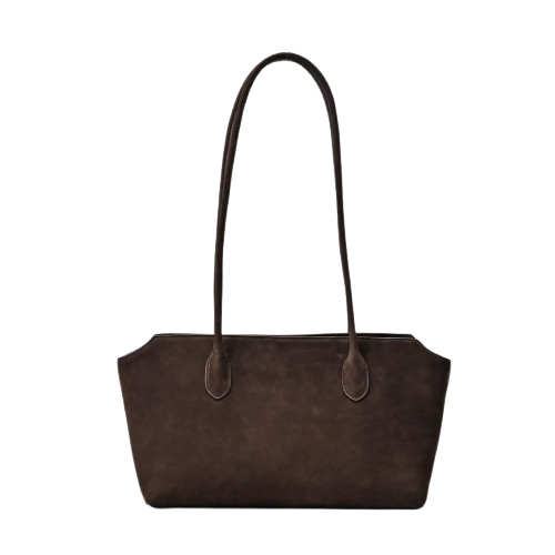 Prada Re-Edition 2005 Small 1BT022 dark brown leather shoulder bag minimalist design