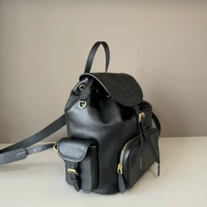 Givenchy Mini Backpack black leather bag gold-tone hardware multiple pockets