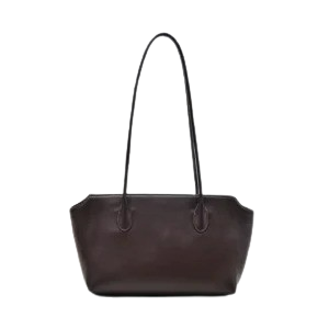 Céline Cabas Phantom Mini brown leather shoulder tote bag smooth finish