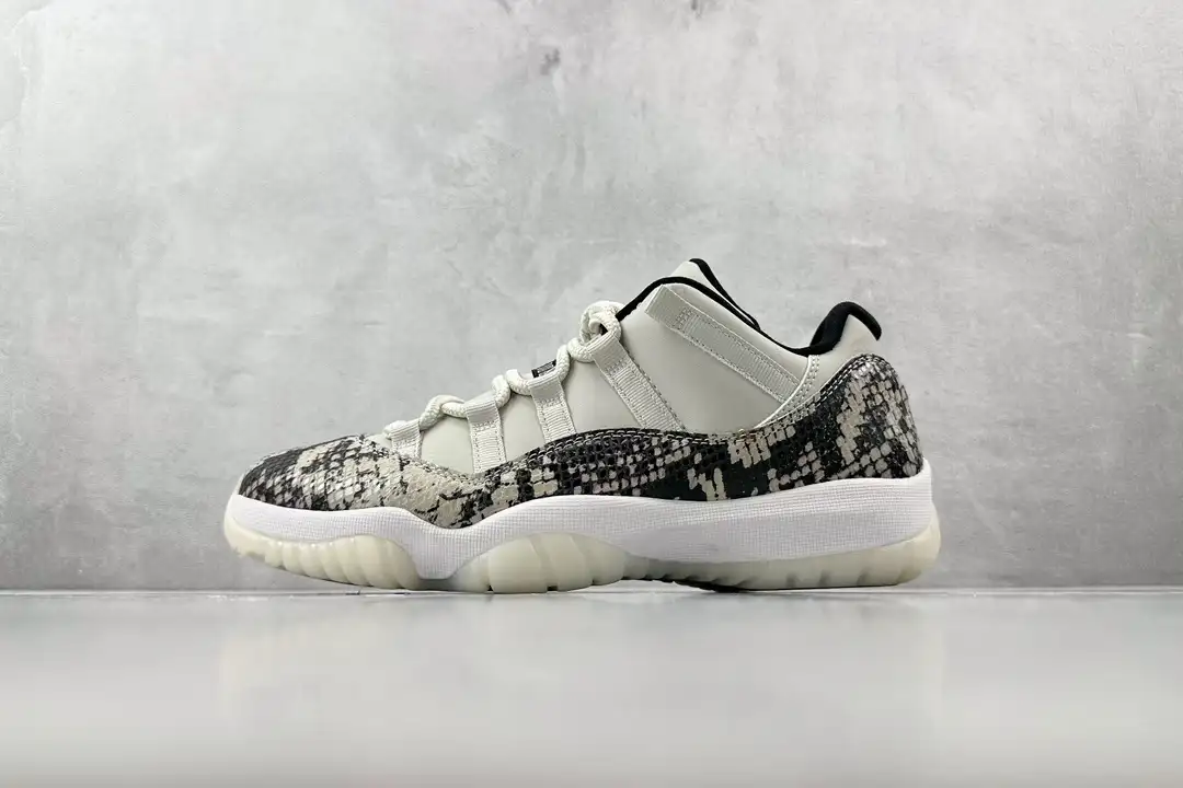 Jordan 11 Retro Low Snake Light Bone