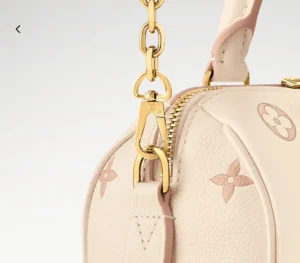 Louis Vuitton Speedy Bandoulière 25 bag beige monogram leather gold hardware