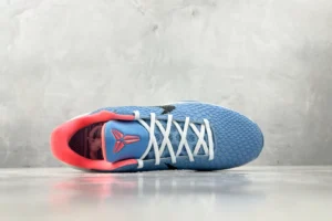 Nike Kobe 6 Protro Blue Lagoon black swoosh red inner lining snakeskin leather sneakers