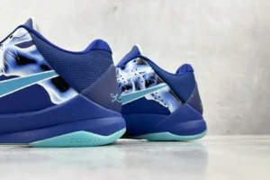 Nike Kobe 5 Protro blue white black Zoom Air basketball sneakers mesh synthetic leather