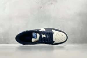 Nike Air Jordan 1 Low OG Obsidian white navy blue leather sneakers