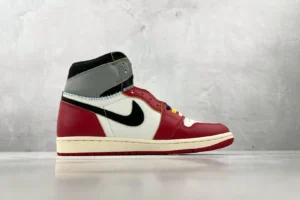 Nike Jordan 1 Retro High OG Union LA Black Toe Style CZ4629-100 red black white gray cow leather sneaker