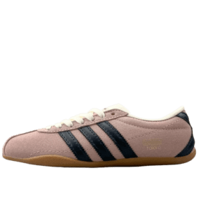 Adidas Tokyo Style FY5684 pink navy blue gum sole suede sneakers