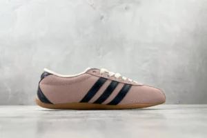 Adidas Dragon OG pink navy gum sole suede sneakers