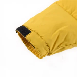 Repsgoat insulated winter gloves yellow nylon adjustable strap