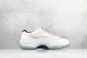 Air Jordan 11 Low Concord white black icy rubber sneakers