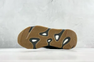 Adidas Yeezy 700 V3 Alvah black grey gum rubber outsole sneakers