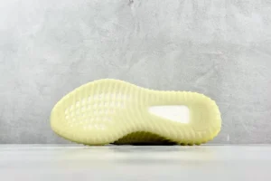 Adidas Yeezy Boost 350 V2 Sulfur yellow Primeknit sneakers with Boost sole cushioning