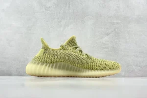 Adidas Yeezy Boost 350 V2 Sulfur yellow Primeknit sneakers translucent rubber sole