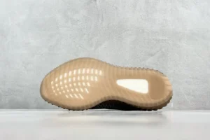 Adidas Yeezy Boost 350 V2 black gum rubber outsole primeknit sneakers