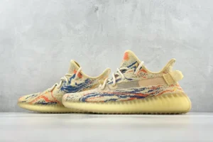 Adidas Yeezy Boost 350 V2 Citrin multi-color primeknit sneakers translucent rubber sole