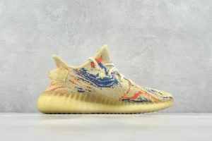 Adidas Yeezy Boost 350 V2 MX Oat multicolor Primeknit sneakers with translucent yellow sole