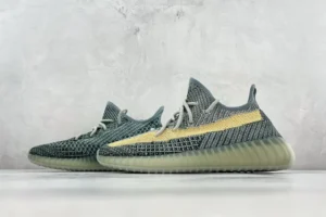 Adidas Yeezy Boost 350 V2 Yeezreel reflective grey yellow Primeknit sneakers