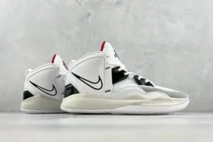 Nike Zoom Freak 3 Style CV7566-100 white black red synthetic leather basketball sneakers