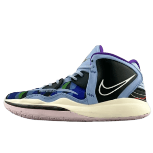 Nike Zoom Freak 3 DJ5424-400 signature basketball sneakers light blue black synthetic and mesh materials