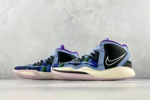 Nike Air Jordan Zoom 92 Abril black purple blue multi textile sneakers