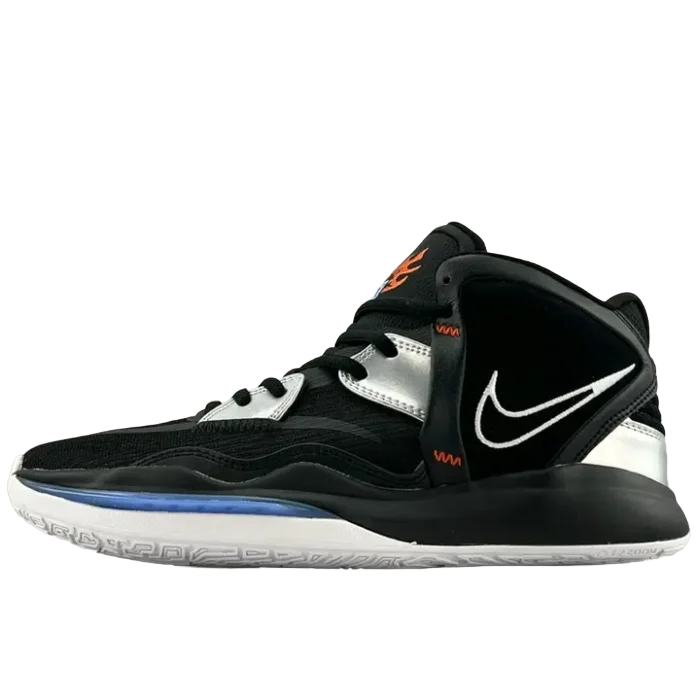 Nike Air Max Impact 3 DJ5996-001 black white team orange synthetic mesh sneakers