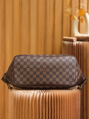 Louis Vuitton Damier Ebene canvas Speedy 30 M41412 brown coated canvas handbag
