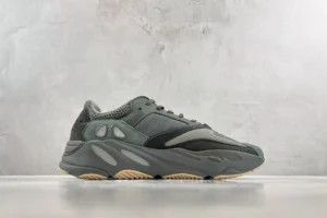 Adidas Yeezy Boost 700 Magnet grey multi mesh and suede sneakers with chunky sole