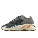 Adidas Yeezy Boost 700 Wave Runner grey orange black suede mesh sneakers
