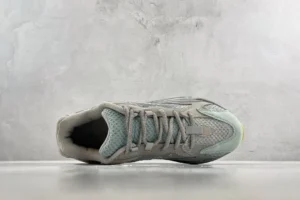 Adidas Yeezy Boost 700 Salt gray green mesh suede sneakers