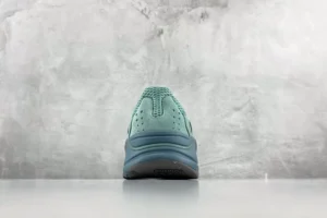 Adidas Ozweego teal blue nylon mesh and suede sneakers with chunky sole