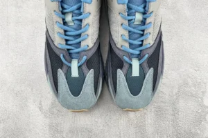 Adidas Yeezy Boost 700 Teal Blue grey black mesh suede sneakers