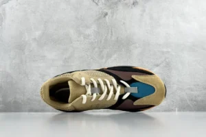 Adidas Yeezy Boost 700 Mauve beige brown teal mesh suede sneakers