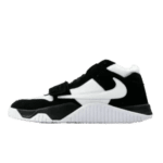 Nike Air Trainer 1 Mid white black leather sneakers