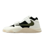 Nike Air Trainer SC High white black olive leather sneakers