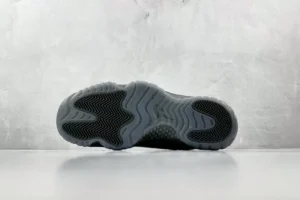 Nike Air Jordan 11 Retro Cool Grey black and grey rubber sole sneakers