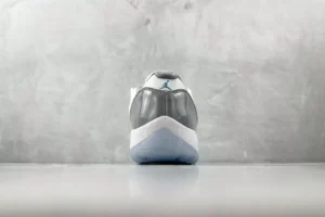 Nike Air Jordan 11 Retro Legend Blue white varsity royal patent leather sneakers rear view