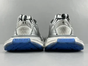 Balenciaga Track 2.0 sneakers 41 size silver gray blue rubber mesh and leather material