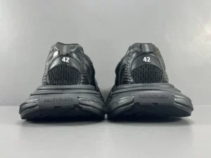Balenciaga Track Sneaker 42 black mesh and synthetic material low-top shoes