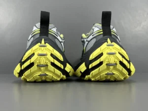 Balenciaga Track 2 sneakers gray yellow black mesh and rubber material with rugged sole