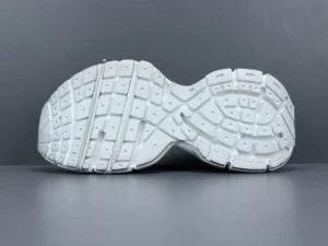 White Grey Balenciaga 3XL Mesh Strap shoe sole, showcasing detailed tread pattern and design, featured on an e-commerce page for luxury replica footwear.
