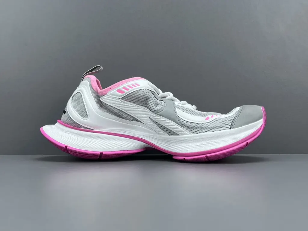 Reebok Zig Kinetica Style DV8494 white pink grey mesh synthetic sneakers
