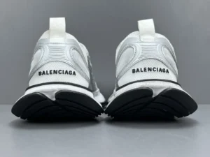 Balenciaga Track 2 Sneaker 654473 white black gray mesh and rubber material with logo detail