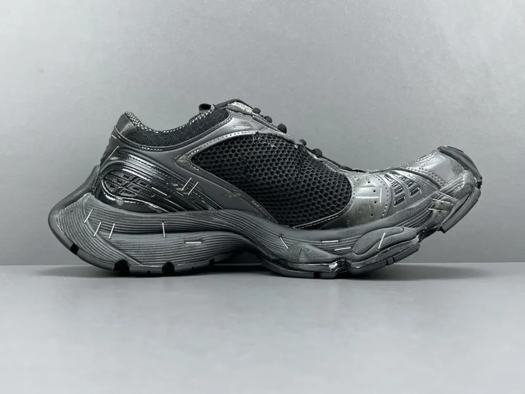Balenciaga Track 2.0 sneaker style 533882 black colorway mesh synthetic material