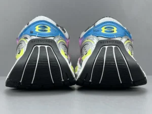 Balenciaga Track 2 sneaker Style 524039 multi-color mesh and rubber material with distinctive sole design