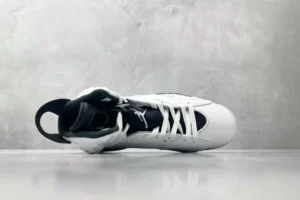 Nike Jordan 6 Retro CT8529-106 white black muslin leather basketball sneaker